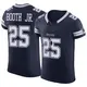 Elite Navy Men's Andrew Booth Jr. Dallas Cowboys Vapor F.U.S.E. Jersey