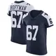 Elite Navy Men's Brock Hoffman Dallas Cowboys Alternate Vapor Untouchable Jersey