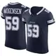 Elite Navy Men's Brock Mogensen Dallas Cowboys Vapor F.U.S.E. Jersey