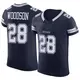 Elite Navy Men's Darren Woodson Dallas Cowboys Vapor F.U.S.E. Jersey