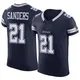 Elite Navy Men's Deion Sanders Dallas Cowboys Vapor F.U.S.E. Jersey