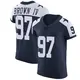 Elite Navy Men's Earnest Brown IV Dallas Cowboys Alternate Vapor Untouchable Jersey