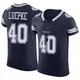 Elite Navy Men's Hunter Luepke Dallas Cowboys Vapor F.U.S.E. Jersey