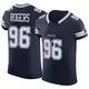 Elite Navy Men's Justin Rogers Dallas Cowboys Vapor F.U.S.E. Jersey