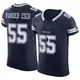 Elite Navy Men's Leighton Vander Esch Dallas Cowboys Vapor F.U.S.E. Jersey