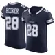 Elite Navy Men's Malik Hooker Dallas Cowboys Vapor F.U.S.E. Jersey