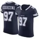 Elite Navy Men's Osa Odighizuwa Dallas Cowboys Vapor F.U.S.E. Jersey