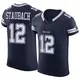 Elite Navy Men's Roger Staubach Dallas Cowboys Vapor F.U.S.E. Jersey