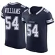 Elite Navy Men's Sam Williams Dallas Cowboys Vapor F.U.S.E. Jersey