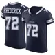 Elite Navy Men's Travis Frederick Dallas Cowboys Vapor F.U.S.E. Jersey