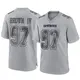 Game Gray Men's Earnest Brown IV Dallas Cowboys Atmosphere Fashion Jersey