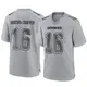 Game Gray Men's Jalen Moreno-Cropper Dallas Cowboys Atmosphere Fashion Jersey