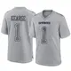 Game Gray Men's Jayron Kearse Dallas Cowboys Atmosphere Fashion Jersey