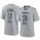 Game Gray Men's Jourdan Lewis Dallas Cowboys Atmosphere Fashion Jersey