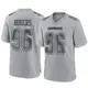 Game Gray Men's Justin Rogers Dallas Cowboys Atmosphere Fashion Jersey