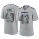 Game Gray Men's Kemon Hall Dallas Cowboys Atmosphere Fashion Jersey