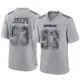 Game Gray Men's Linval Joseph Dallas Cowboys Atmosphere Fashion Jersey