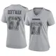 Game Gray Women's Brock Hoffman Dallas Cowboys Atmosphere Fashion Jersey