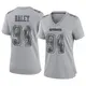 Game Gray Women's Charles Haley Dallas Cowboys Atmosphere Fashion Jersey