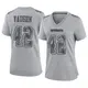 Game Gray Women's Deuce Vaughn Dallas Cowboys Atmosphere Fashion Jersey