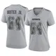 Game Gray Women's Earl Bostick Jr. Dallas Cowboys Atmosphere Fashion Jersey