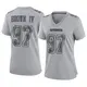 Game Gray Women's Earnest Brown IV Dallas Cowboys Atmosphere Fashion Jersey