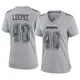 Game Gray Women's Hunter Luepke Dallas Cowboys Atmosphere Fashion Jersey