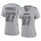 Game Gray Women's Jeremy Sprinkle Dallas Cowboys Atmosphere Fashion Jersey