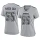 Game Gray Women's Leighton Vander Esch Dallas Cowboys Atmosphere Fashion Jersey