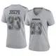 Game Gray Women's Linval Joseph Dallas Cowboys Atmosphere Fashion Jersey