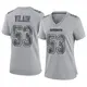 Game Gray Women's Luiji Vilain Dallas Cowboys Atmosphere Fashion Jersey