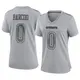 Game Gray Women's Luq Barcoo Dallas Cowboys Atmosphere Fashion Jersey