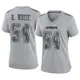 Game Gray Women's Randy White Dallas Cowboys Atmosphere Fashion Jersey