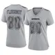 Game Gray Women's Ryan Flournoy Dallas Cowboys Atmosphere Fashion Jersey