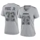 Game Gray Women's Troy Pride Jr. Dallas Cowboys Atmosphere Fashion Jersey