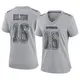 Game Gray Women's T.Y. Hilton Dallas Cowboys Atmosphere Fashion Jersey