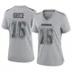 Game Gray Women's Will Grier Dallas Cowboys Atmosphere Fashion Jersey