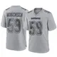 Game Gray Youth Brock Mogensen Dallas Cowboys Atmosphere Fashion Jersey