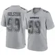 Game Gray Youth Chauncey Golston Dallas Cowboys Atmosphere Fashion Jersey