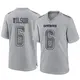 Game Gray Youth Donovan Wilson Dallas Cowboys Atmosphere Fashion Jersey