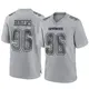 Game Gray Youth Justin Rogers Dallas Cowboys Atmosphere Fashion Jersey