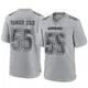 Game Gray Youth Leighton Vander Esch Dallas Cowboys Atmosphere Fashion Jersey