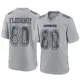 Game Gray Youth Ryan Flournoy Dallas Cowboys Atmosphere Fashion Jersey