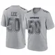 Game Gray Youth Sean Lee Dallas Cowboys Atmosphere Fashion Jersey