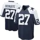 Game Navy Blue Men's Amani Oruwariye Dallas Cowboys Throwback Jersey