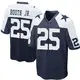 Game Navy Blue Men's Andrew Booth Jr. Dallas Cowboys Throwback Jersey