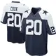 Game Navy Blue Men's Dalvin Cook Dallas Cowboys Throwback Jersey