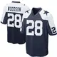 Game Navy Blue Men's Darren Woodson Dallas Cowboys Throwback Jersey