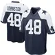 Game Navy Blue Men's Daryl Johnston Dallas Cowboys Throwback Jersey