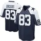 Game Navy Blue Men's Jalen Brooks Dallas Cowboys Throwback Jersey